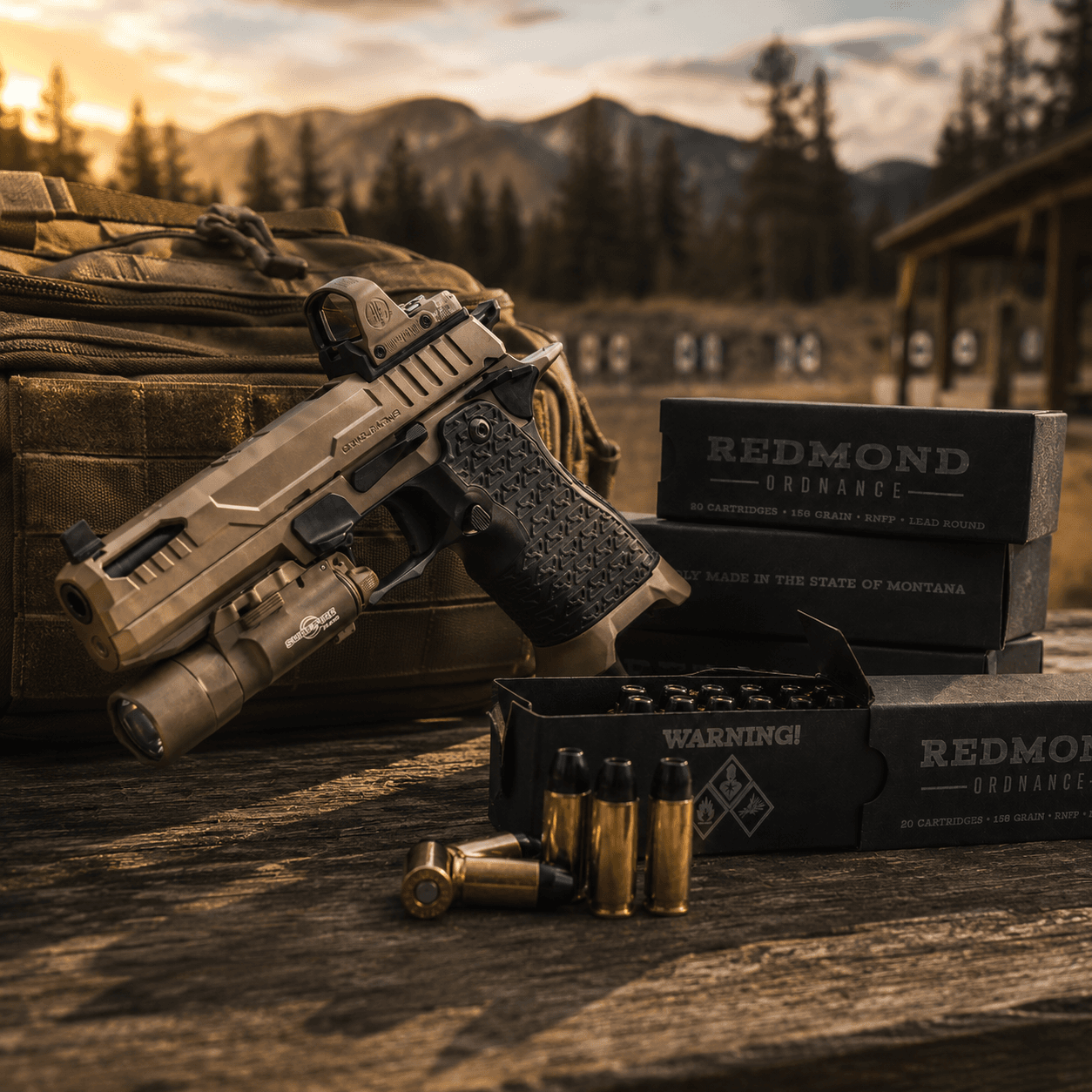 Redmond Ordnance in the field